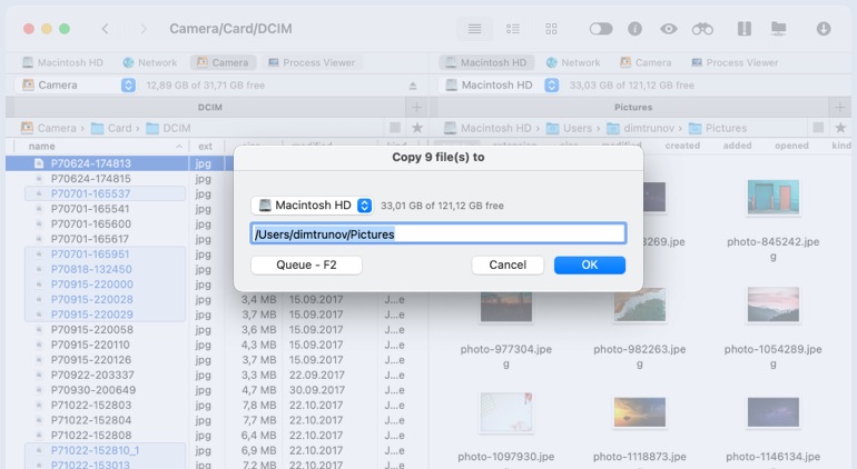 Dual-panel File Manager for macOS. Dual-panel File Manager for macOS.
