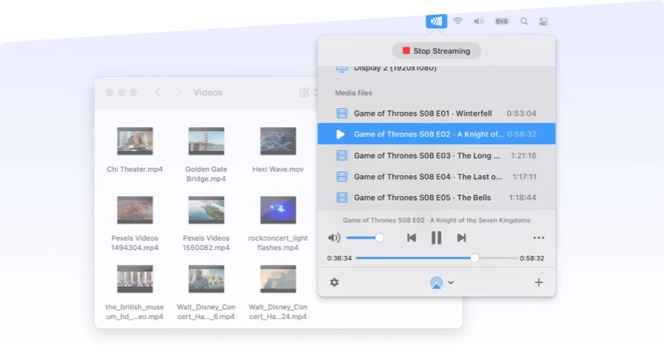 Stream media Stream media