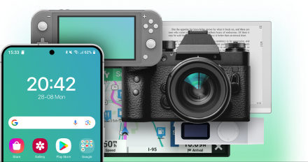 Any android and MTP devices Any android and MTP devices