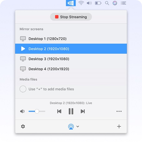 Mirror screen Mirror screen