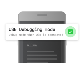 Step 2  Enable USB Debugging